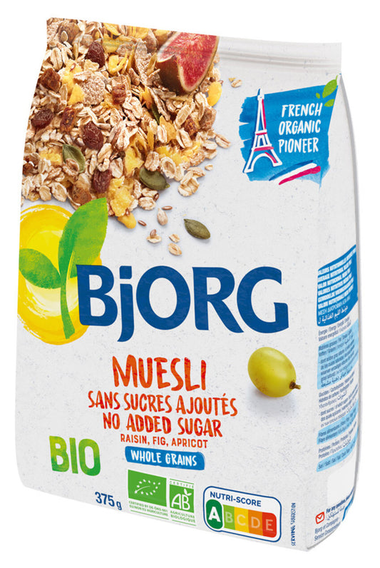 BjORG/有機ミューズリー　フルーツ＆シード　オーガニック